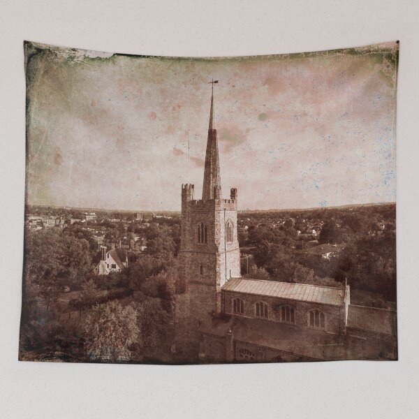 Item preview, Medieval English Church Vintage designed and sold by Londonimages.
