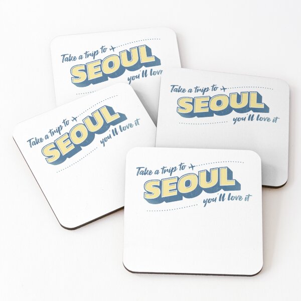 Item preview, Captivating Seoul, South Korea Travel Sticker designed and sold by codestealth.