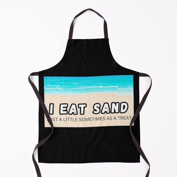 Item preview,  I Eat Sand Beach Quote Just a little Meme Waves Shore designed and sold by IHeartArts.