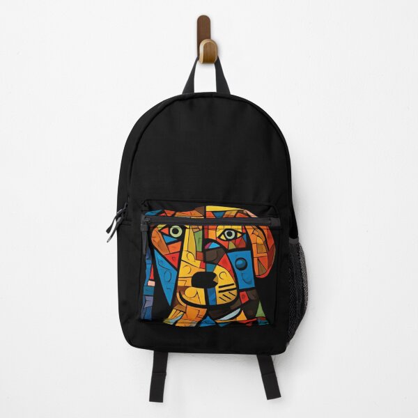 Item preview, Geometric Canine - Abstract Cubist Dog Artwork designed and sold by RokaaShop.