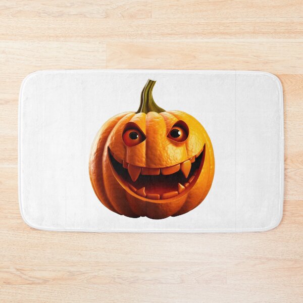 Item preview, Realistic pumpkin with eyes and teeth designed and sold by Arzu Abbas.