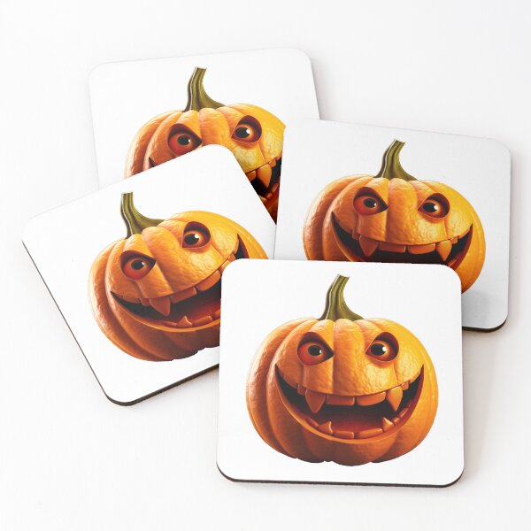 Item preview, Realistic pumpkin with eyes and teeth designed and sold by Arzu Abbas.