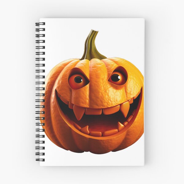 Item preview, Realistic pumpkin with eyes and teeth designed and sold by Arzu Abbas.