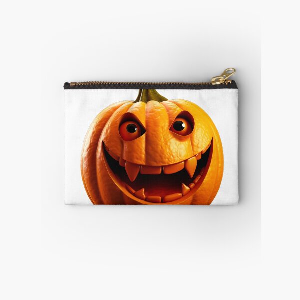 Item preview, Realistic pumpkin with eyes and teeth designed and sold by Arzu Abbas.
