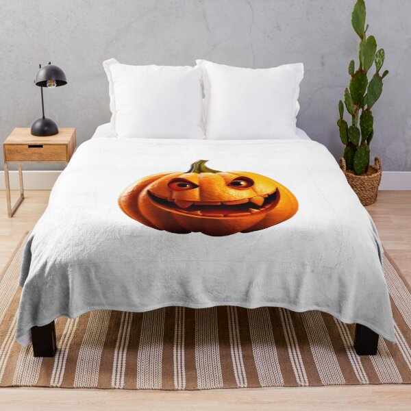 Item preview, Realistic pumpkin with eyes and teeth designed and sold by Arzu Abbas.