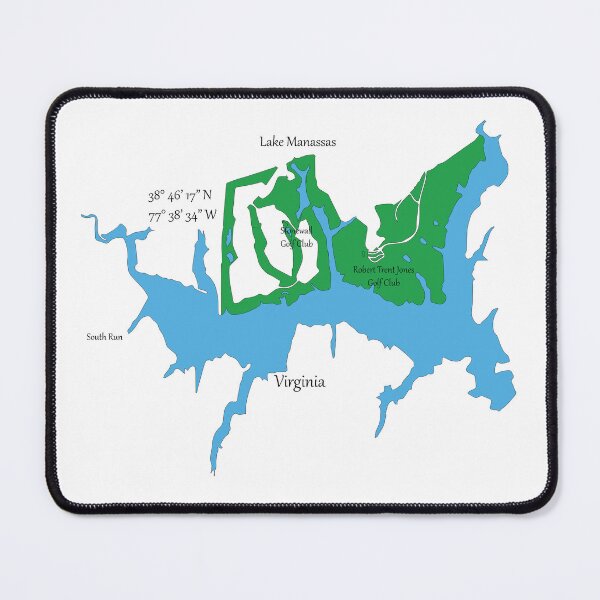 Item preview, Lake Manassas designed and sold by ScottishPine.