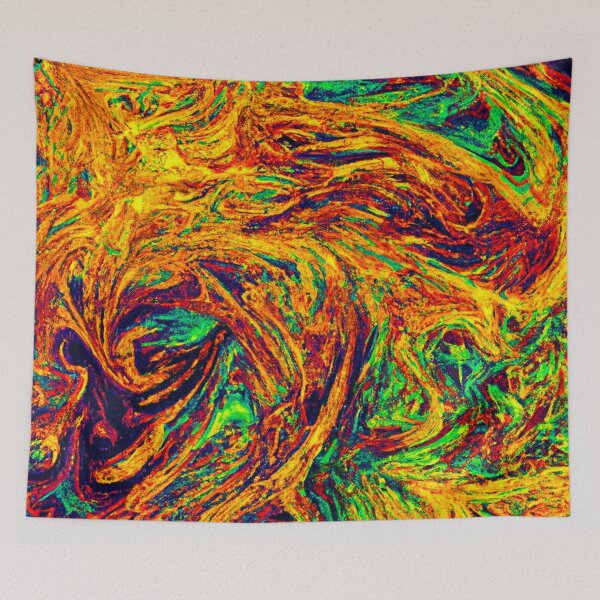 Item preview, Expressive Vibrant Color Pattern designed and sold by Health And Fitness Posts e-Store.