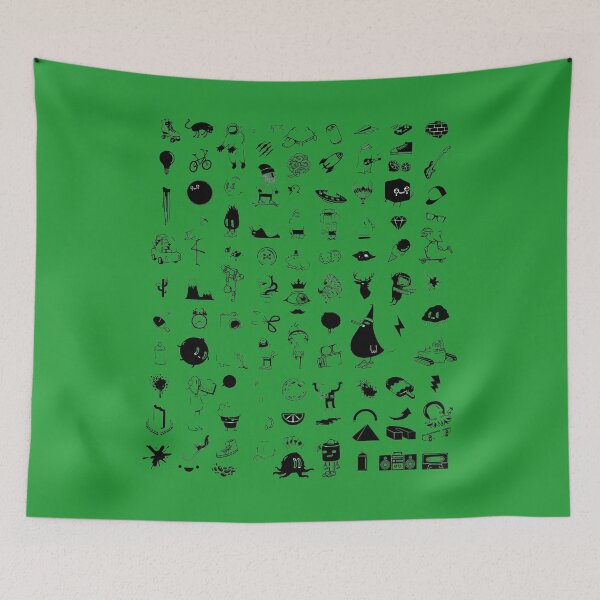 Item preview, A Composition of Random Objects in Black designed and sold by Everything and nothing .