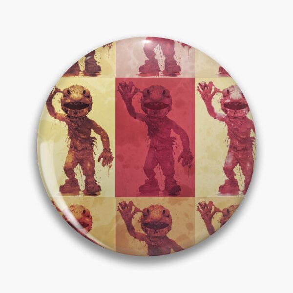 Item preview, Creepy puppet grid pattern designed and sold by Erik007best.
