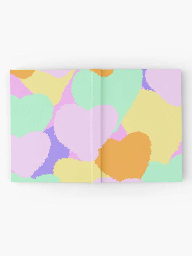 Thumbnail 2 of 3, Journal, Pastel Candy Heartscape designed and sold by CreativeCodeLLC.