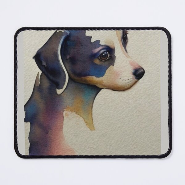 Item preview, Watercolor Puppy Anstract designed and sold by FemaleEnergyZ.