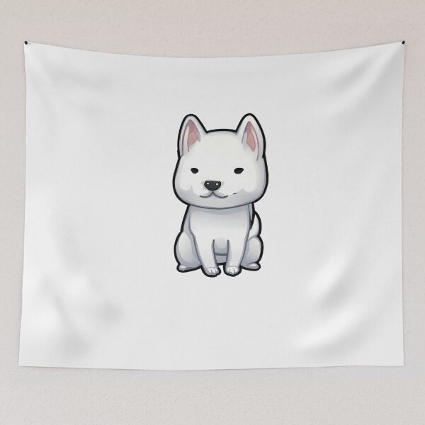 Item preview, Chibi Dogo Argentino designed and sold by City0fDreams.