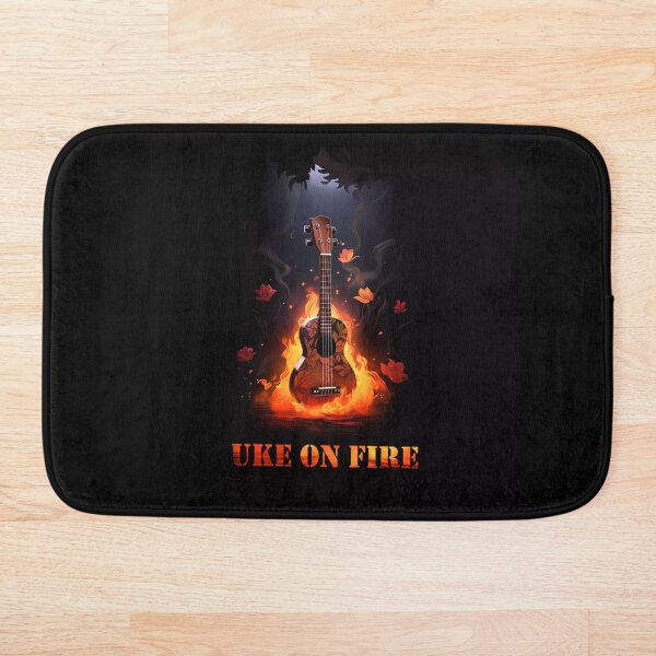Aperçu de l'œuvre Uke on fire créée et vendue par the99thstudio.