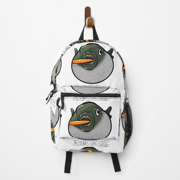 Item preview, Pufferfish Eating Carrot designed and sold by Studio-Pixel.