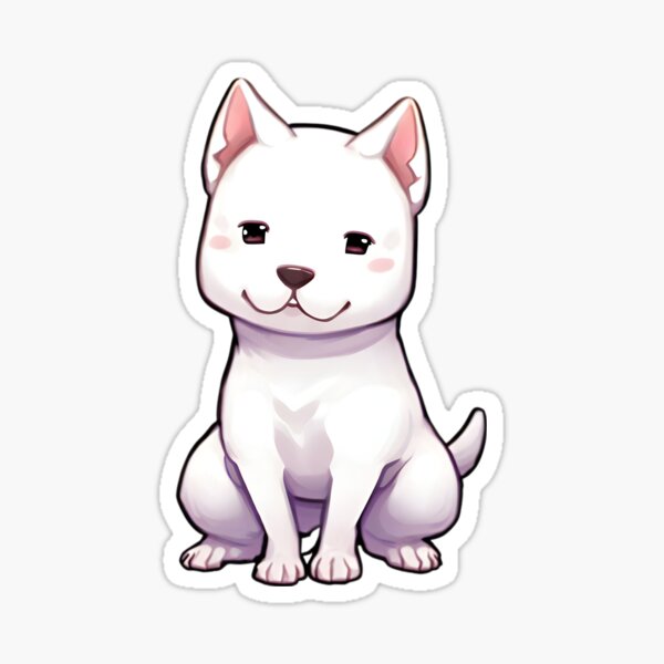 Item preview, Chibi Dogo Argentino designed and sold by City0fDreams.