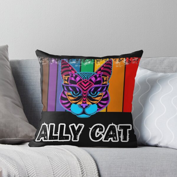 Item preview, Ally Cat LGBT designed and sold by ArtisShops.