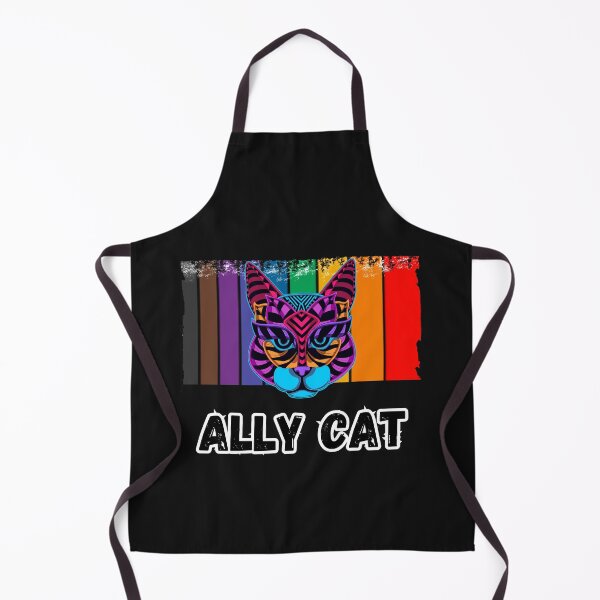 Item preview, Ally Cat LGBT designed and sold by ArtisShops.