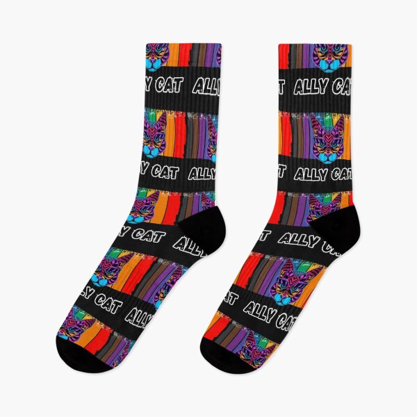 Item preview, Ally Cat LGBT designed and sold by ArtisShops.