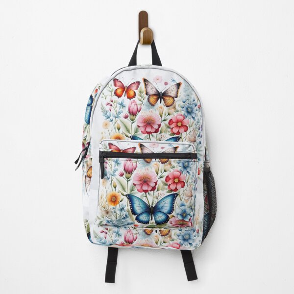 Item preview, Vintage Butterflies and Flowers Illustration designed and sold by ManifestoDesign.