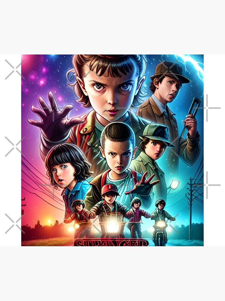 Discover Stranger Things 4 | Shower Curtain