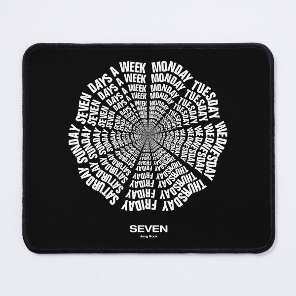 Item preview, JUNGKOOK SEVEN DAYS A WEEK: White designed and sold by YOSHFRIDAYS.