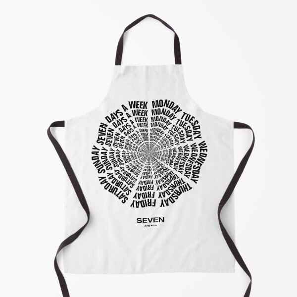 Item preview, JUNGKOOK SEVEN DAYS A WEEK: Black designed and sold by YOSHFRIDAYS.
