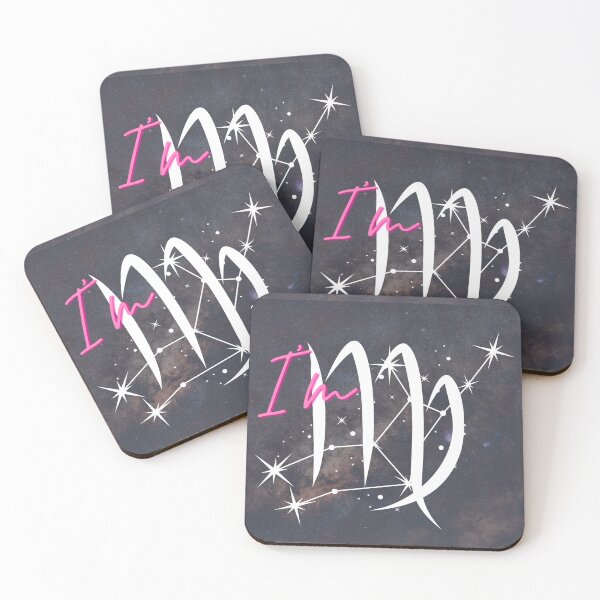 Item preview, Virgo Zodiac Sign Essential Dark Background designed and sold by elearah1.