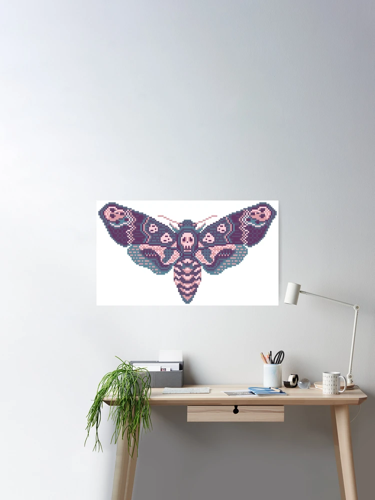  Psychedelic Death's Head Hawk Moth Diamond Painting Kits  Square Drill Cross Stitch Pictures Wall Art Decor 8x12 : Sports & Outdoors