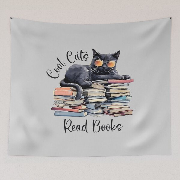 Item preview, Cool Cats Read Books designed and sold by HappyLifeCreate.