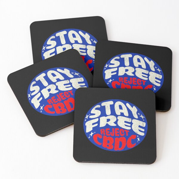 Item preview, Stay Free Reject CBDC designed and sold by Affyboss6.
