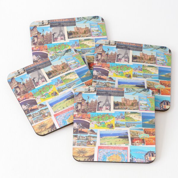 Item preview, Postcards Retro designed and sold by SaltySurfgirl.