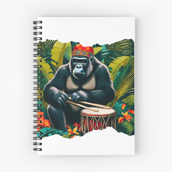 Item preview, gorilla cuban drums ape designed and sold by diego armando moreno perez.
