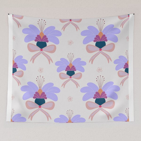 Item preview, Playful flower lavender designed and sold by HeartPieces.