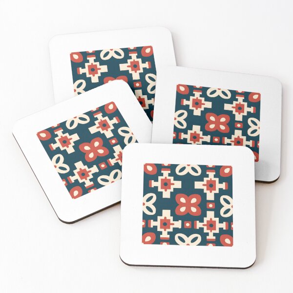 Item preview, Peruvian red pattern 16 designed and sold by khumpa.