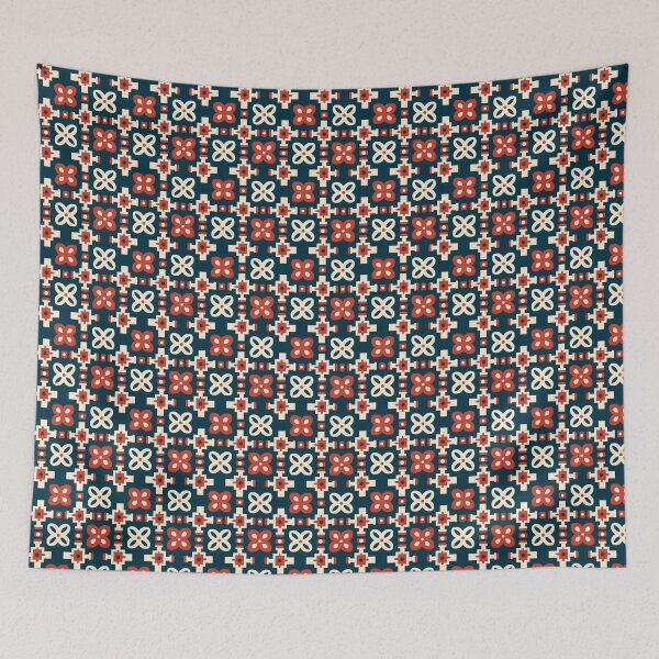 Item preview, Peruvian red pattern 16 designed and sold by khumpa.
