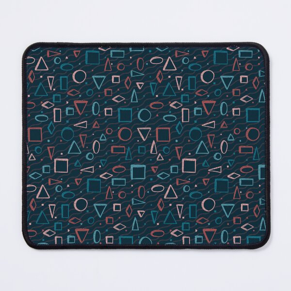 Item preview, Geometric Shapes Dark Blue designed and sold by Ili Dobi.