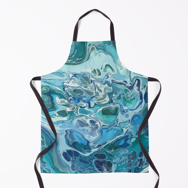 Item preview, Retro Green Looking, Dirty Pour Acrylic Organic Pattern - WelshDesignsRB001 designed and sold by welshdesigns.