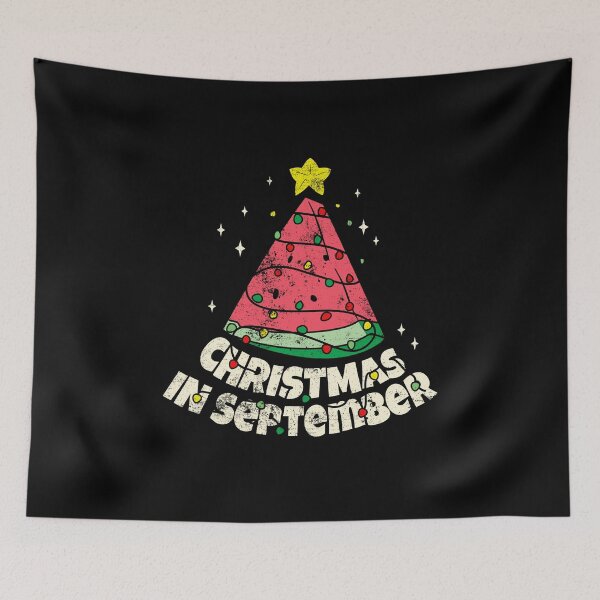 Item preview, Christmas In September Summer Watermelon Xmas Tree Men Women Kids designed and sold by Remixy ⭐⭐⭐⭐⭐.