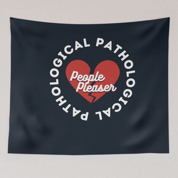 Item preview, Pathological People Pleaser | Taylor Lyrics | Home Decor Merch Fandom Small Support | HECKINFAROUT  designed and sold by Two Otters Co.