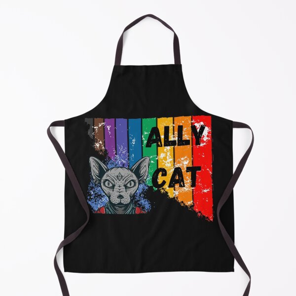 Item preview, Ally Cat LGBT designed and sold by ArtisShops.