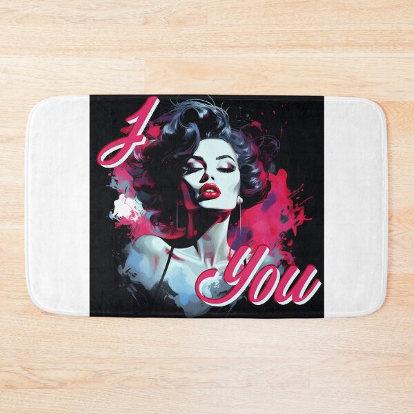 Item preview, I, imagine, you, pretty abstract girl By Jonathan P. and AI designed and sold by JonathanP514.