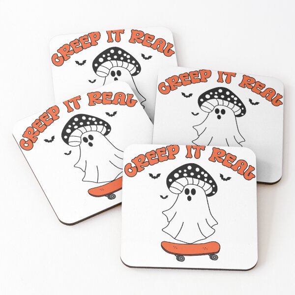 Item preview, Mushroom Ghost, Funny Mushroom Ghost, Halloween Ghost gift designed and sold by BronikowskiART.