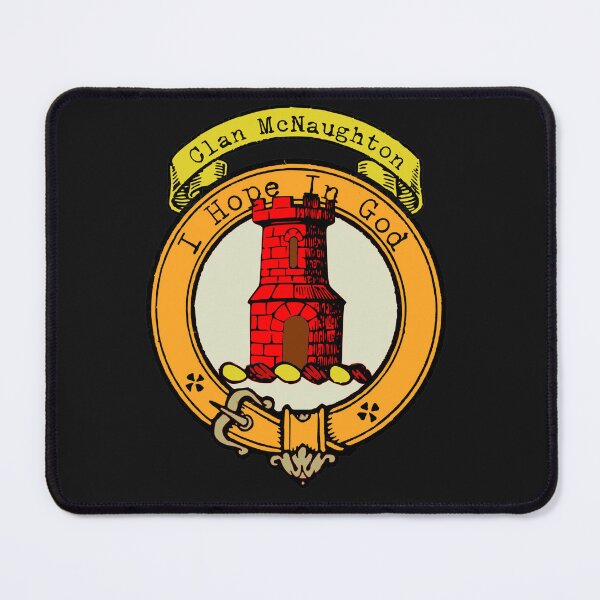 Item preview, McNaughton Clan Surname crest designed and sold by BagTown Clans.