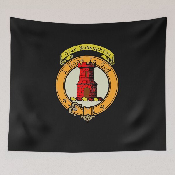 Item preview, McNaughton Clan Surname crest designed and sold by BagTown Clans.