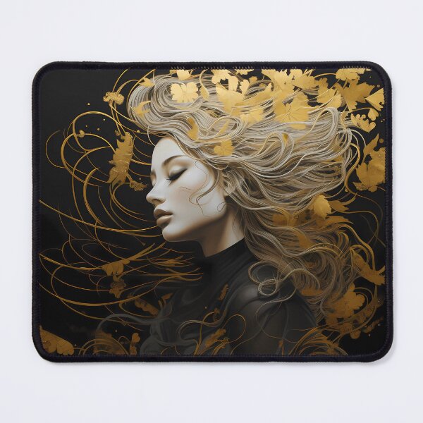 Item preview, gold hair designed and sold by Karl Aldinger.