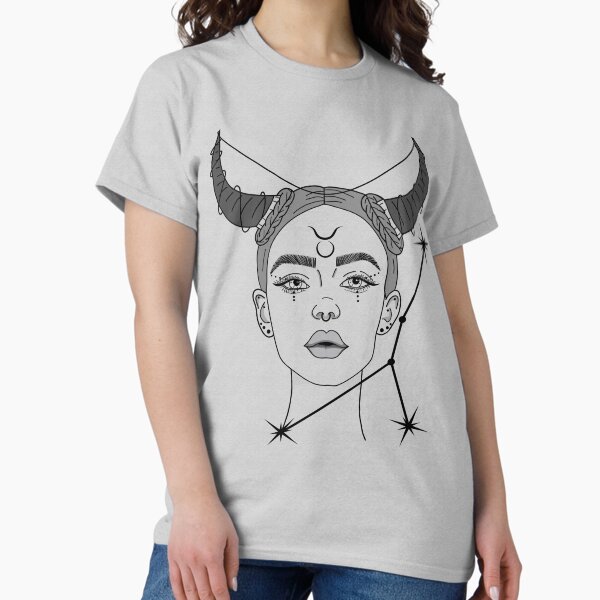 Artikel-Vorschau von Taurus - Zodiac Sign Drawing, designt und verkauft von EmmisWorld.
