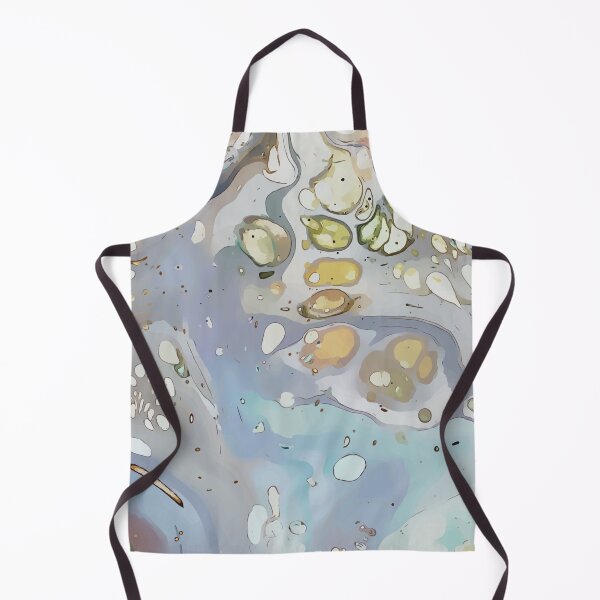 Item preview, Soft Blues, Purples Water and Islands, Dirty Pour Acrylic Organic Pattern - WelshDesignsRB001 designed and sold by welshdesigns.