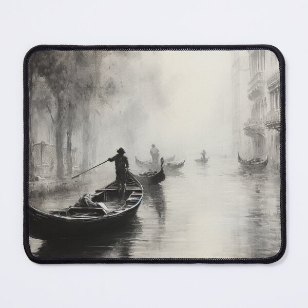 Item preview, A Sketch of a Gondola on a Venice Canal designed and sold by Sketch-Shack.