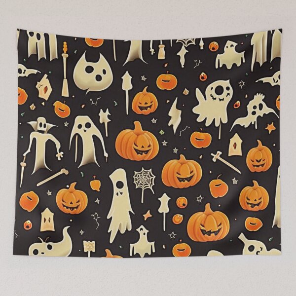 Item preview, Dark Spooky Halloween Pattern designed and sold by WitchyWare.