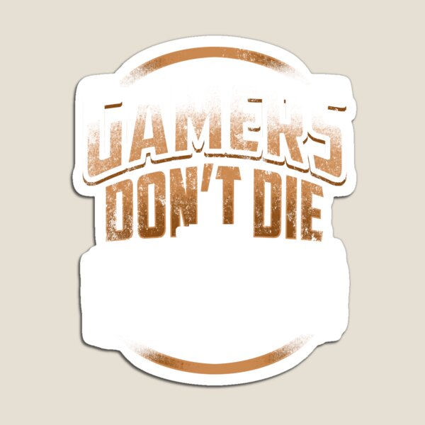 Item preview, Video Games Gamers Dont Die They Respawn Gaming designed and sold by Charmedia.